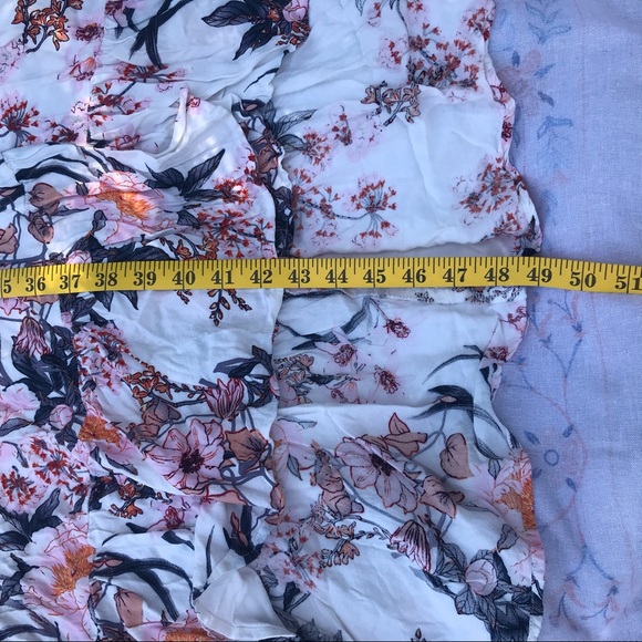 Jodifl White Floral Maxi Wrap Dress - Picture 12 of 16